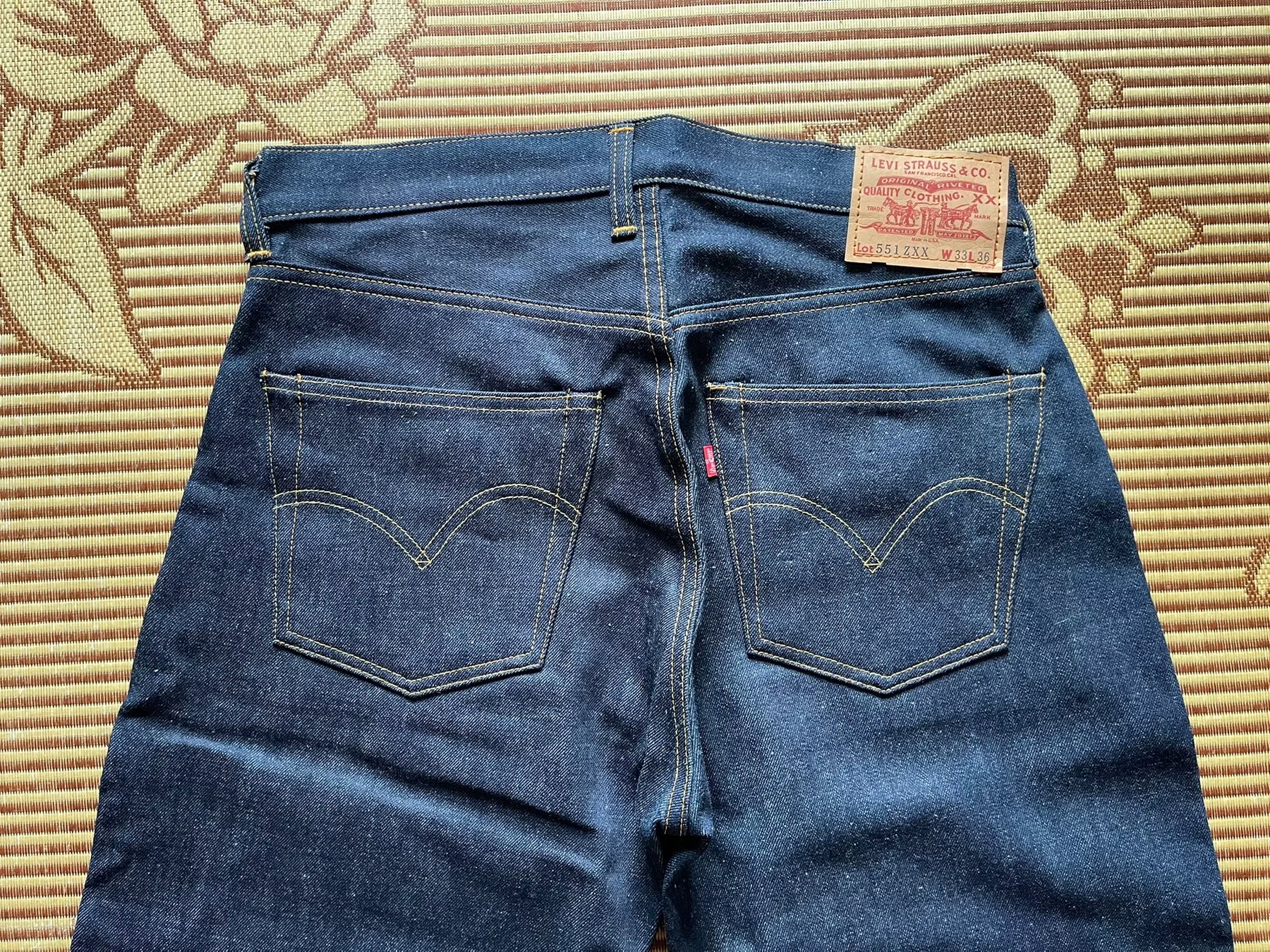 Levi's LVC 555 1963 Big E Zipper Jeans