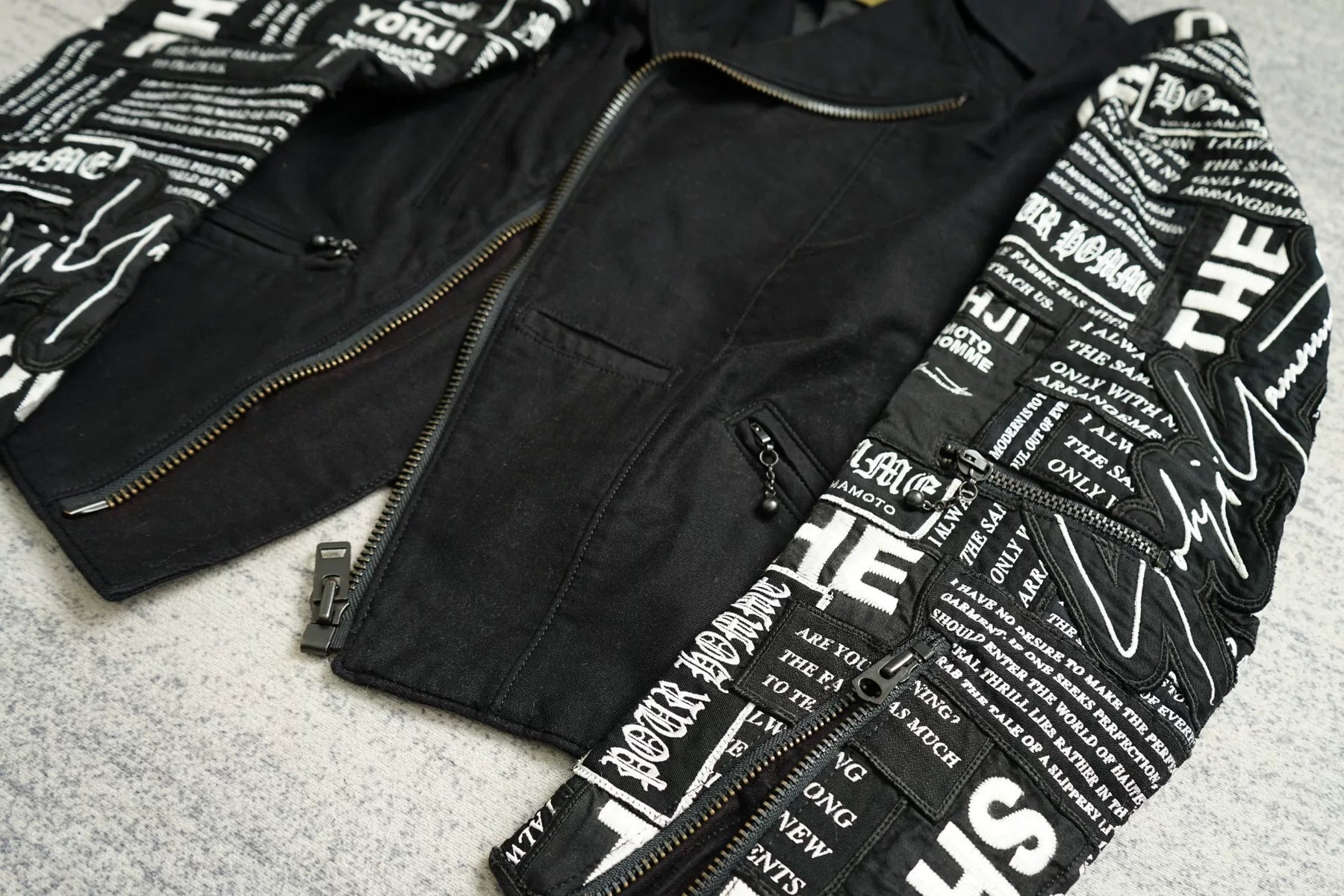 Yohji Yamamoto Limited Collaboration Biker Jacket