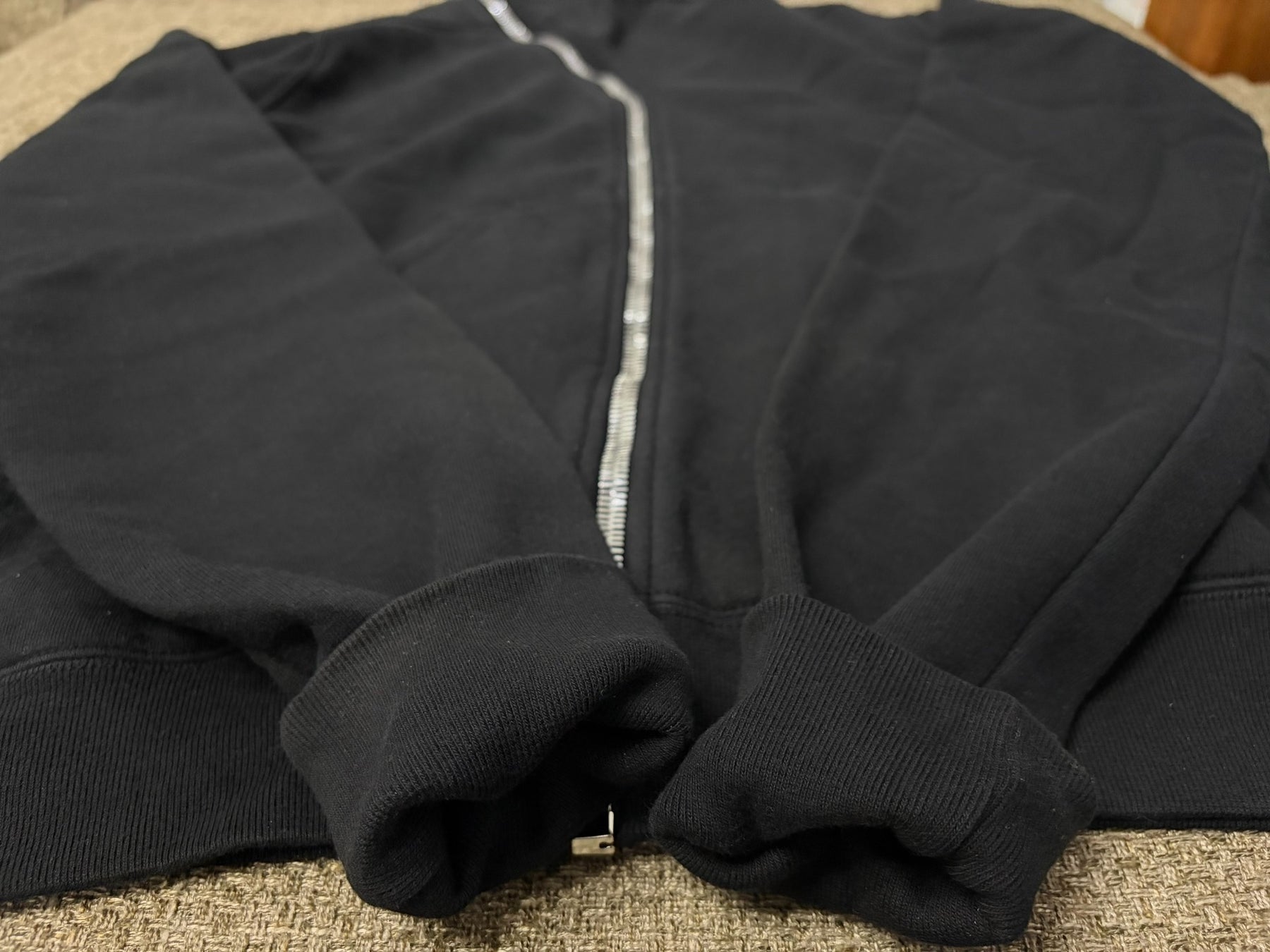 Rick Owens DRKSHDW Side Zip High Neck Coat