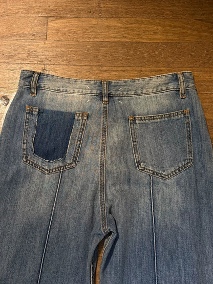 Maison Margiela Deconstructed Denim Pants