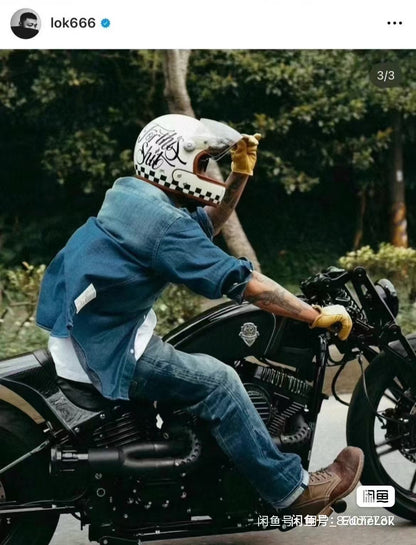 visvim 7 hole folk boots khaki color