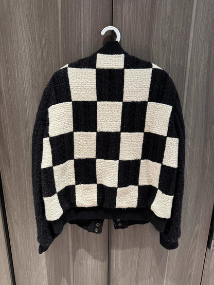 Saint Laurent Wool Baseball Jacket Size 50