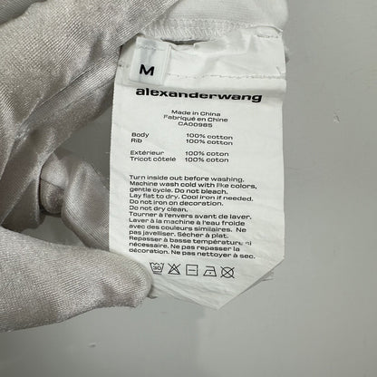 Alexander Wang Gradient Logo Short Sleeve Tee