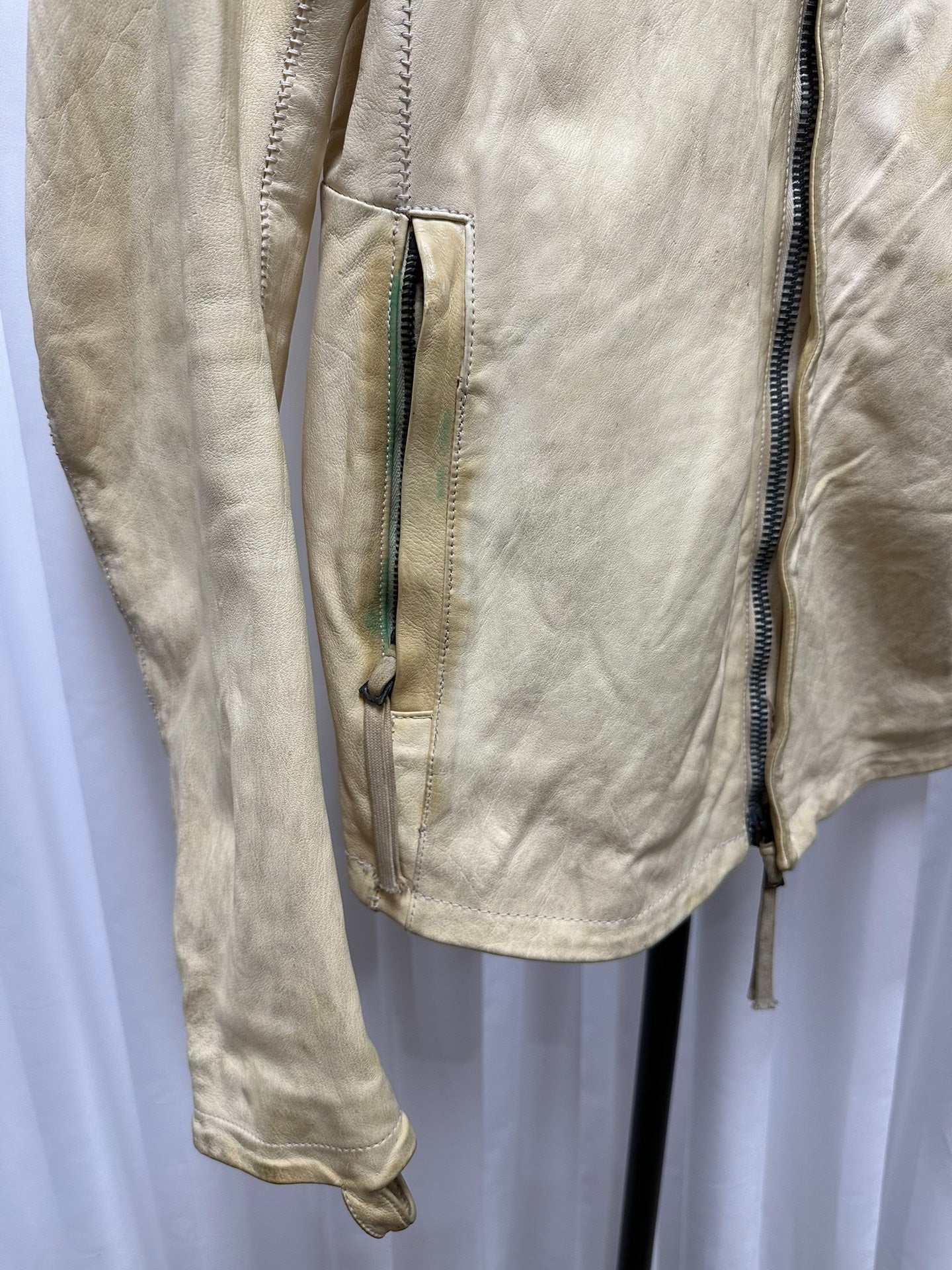 Boris Bidjan Saberi Kangaroo Leather Jacket J2