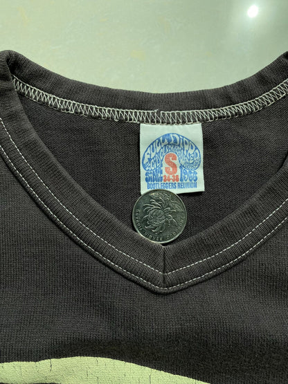 Short Sleeve Tee with V-Neck Design