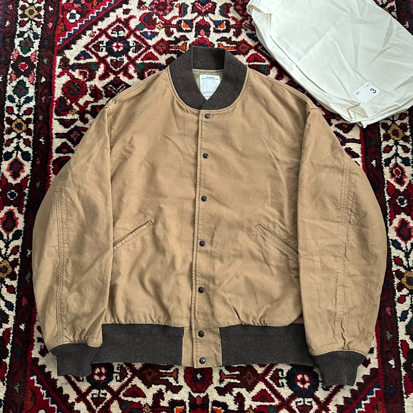 visvim varsity jacket in excellent condition