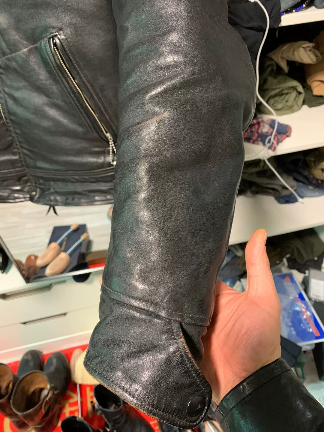 freewheelers leather jacket in excellent condition