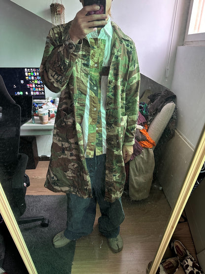 Hysteric Glamour Camouflage M65 Trench Coat