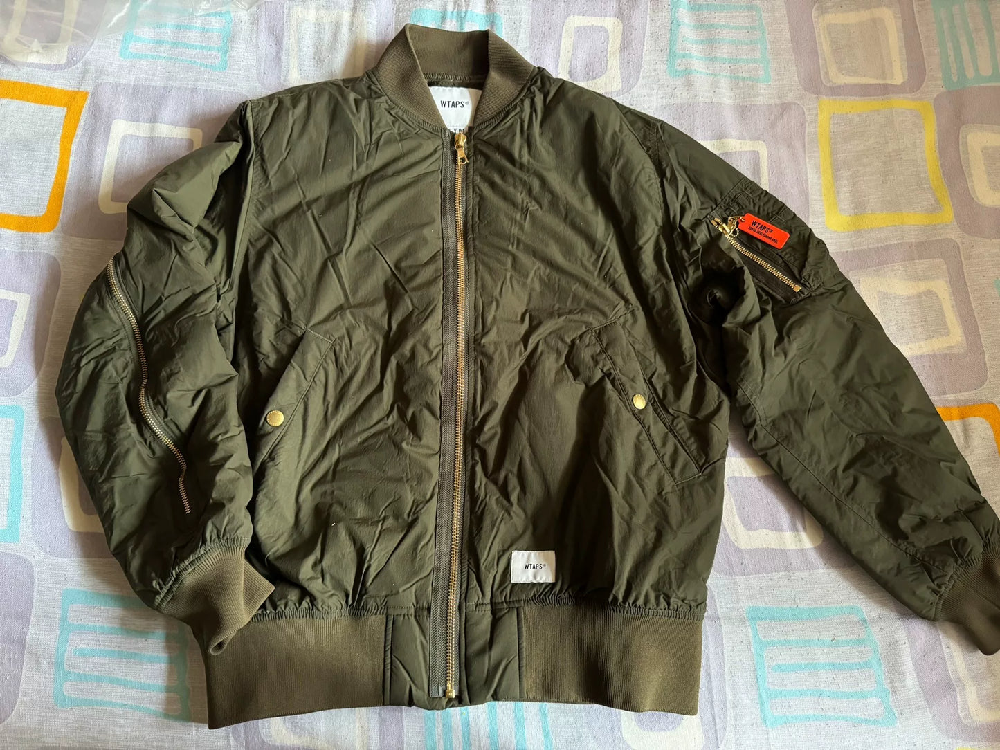 wtaps i am ma1 flight jacket