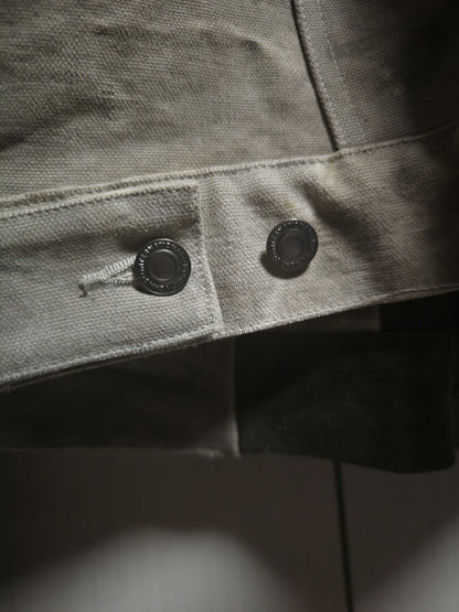 laidback vintage military jacket remake