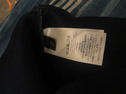 lv floral print space cotton sweatshirt