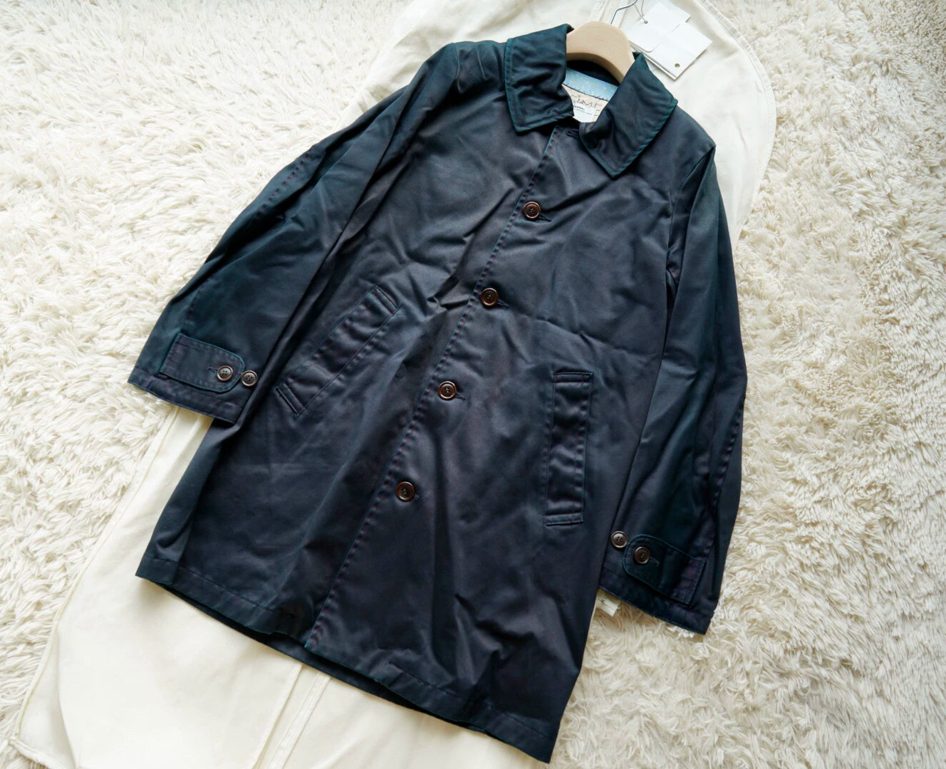 visvim Herge Coat Indigo Overdye Isetan Limited