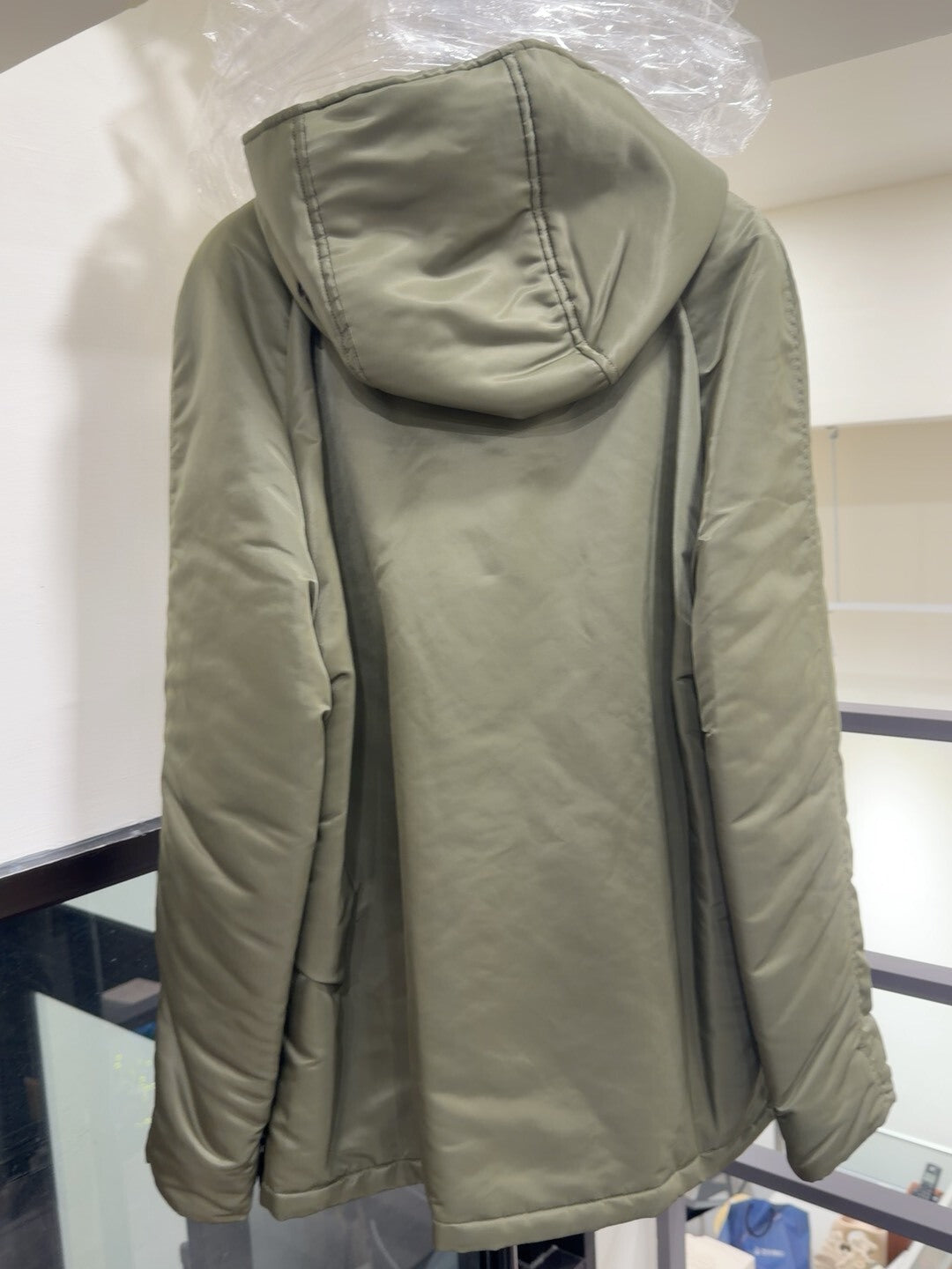 Saint Laurent Green Cotton Jacket Size 48