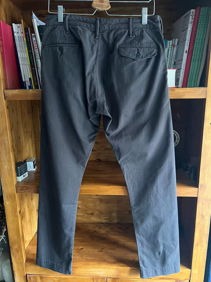 RRL Double RL Gray Black Casual Pants