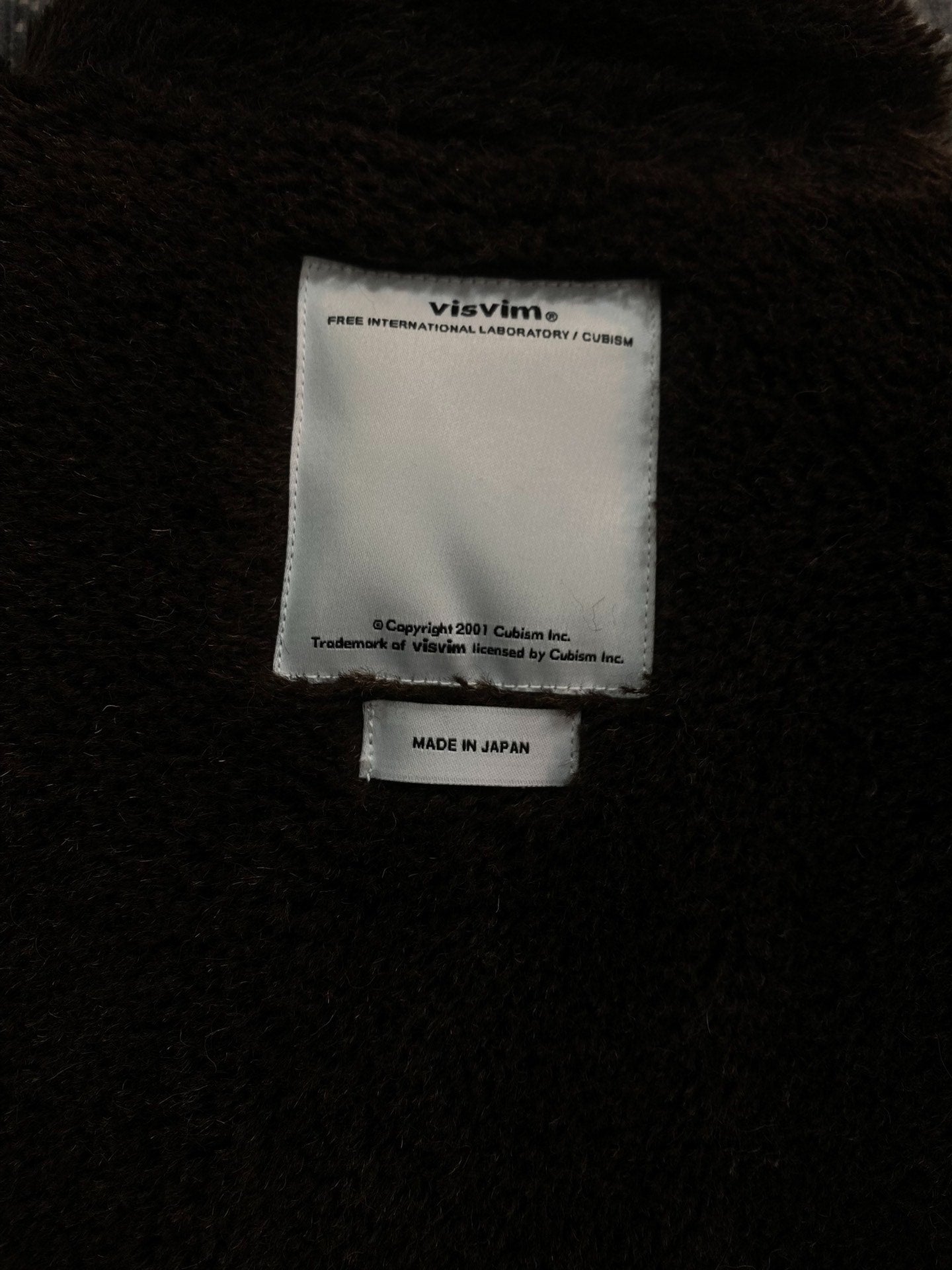 visvim black G.Cords windbreaker jacket