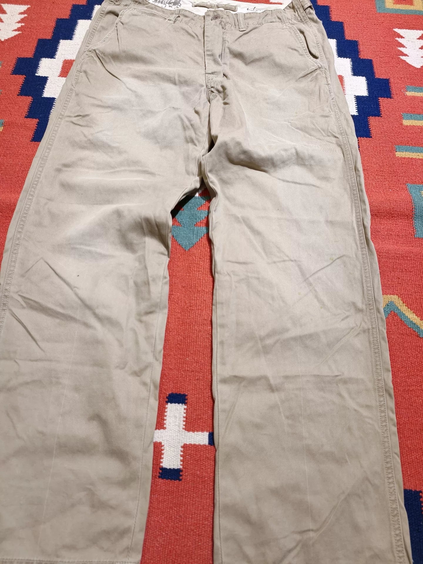 Ralph Lauren RL Canvas Distressed Pants