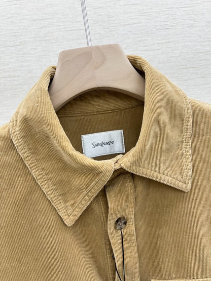 Saint Laurent 25FW Corduroy Shirt Jacket