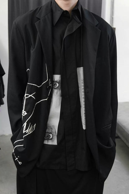 Yohji Yamamoto A/W 2016 Miyazawa Embroidery Wool JKT