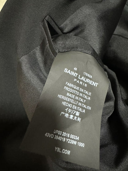 Saint Laurent Limited Runway Diamond Lapel Blazer