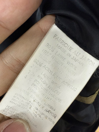 yohji yamamoto wool coat for men