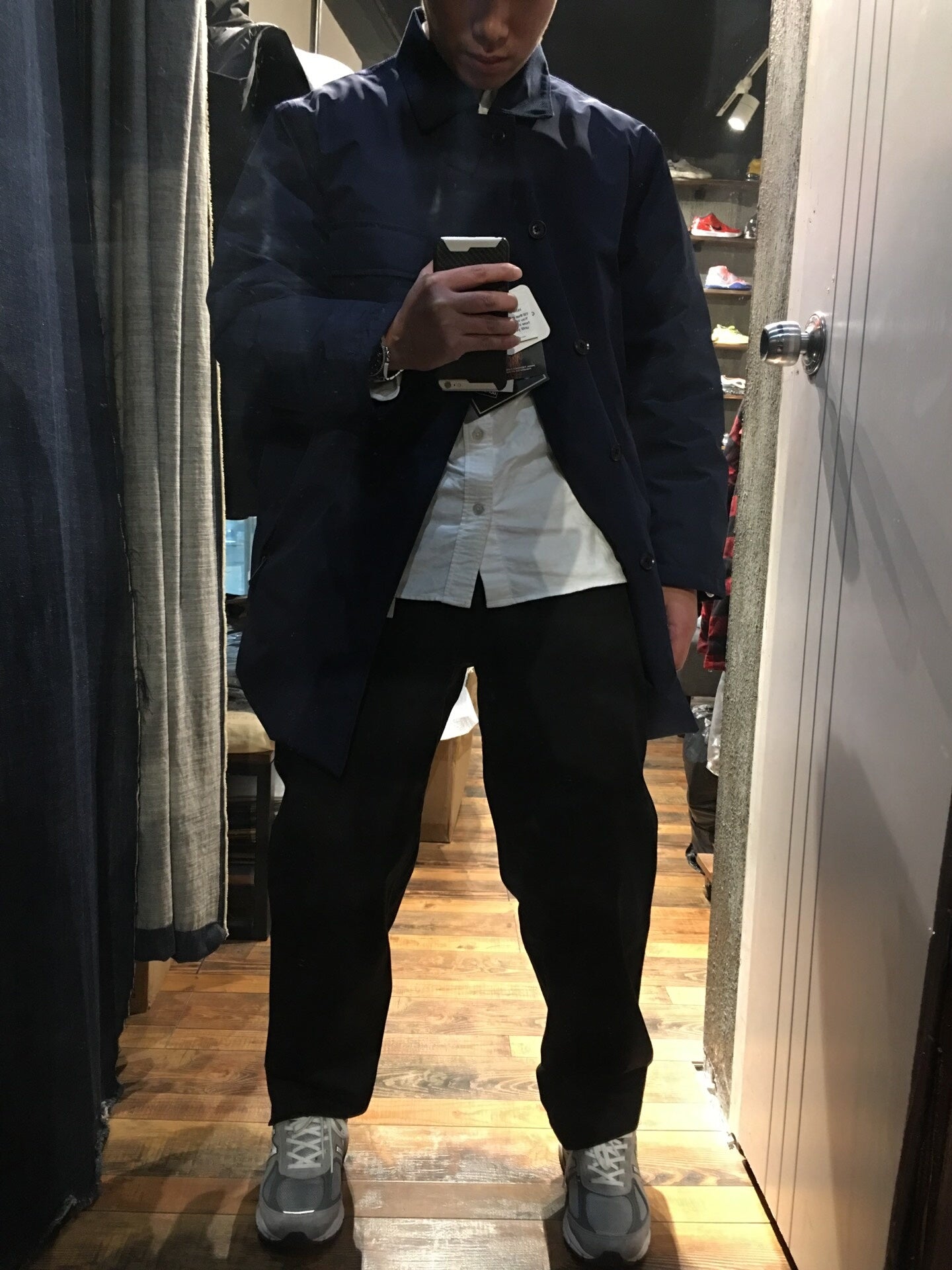 nanamica 19aw down coat with gore-tex