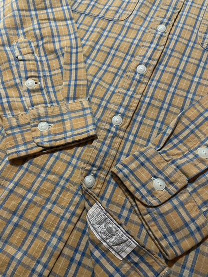 RRL Plaid Work Shirt L Size