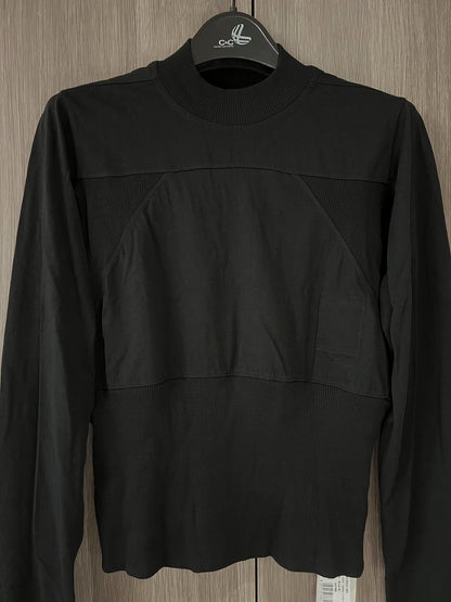 Rick Owens Long Sleeve Black T-shirt