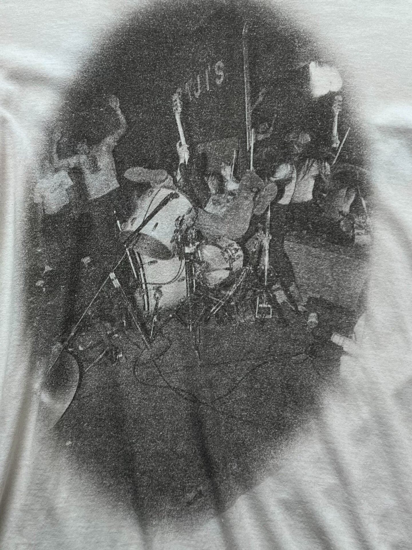 number nine cobain graphic tee shirt