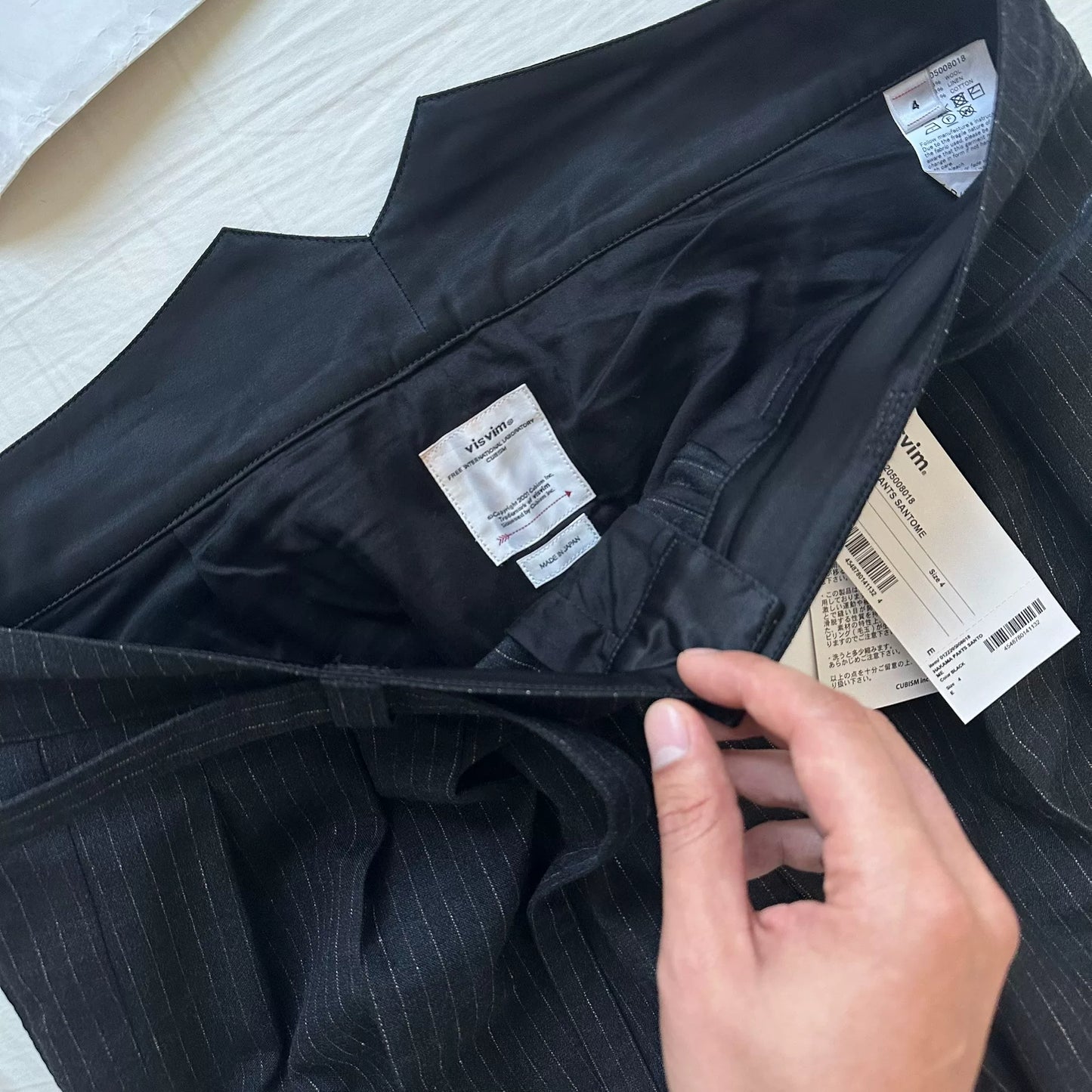 VISVIM 22AW HAKAMA PANTS SANTOME
