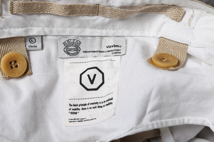 visvim Eiger Giza Beige Cargo Pants