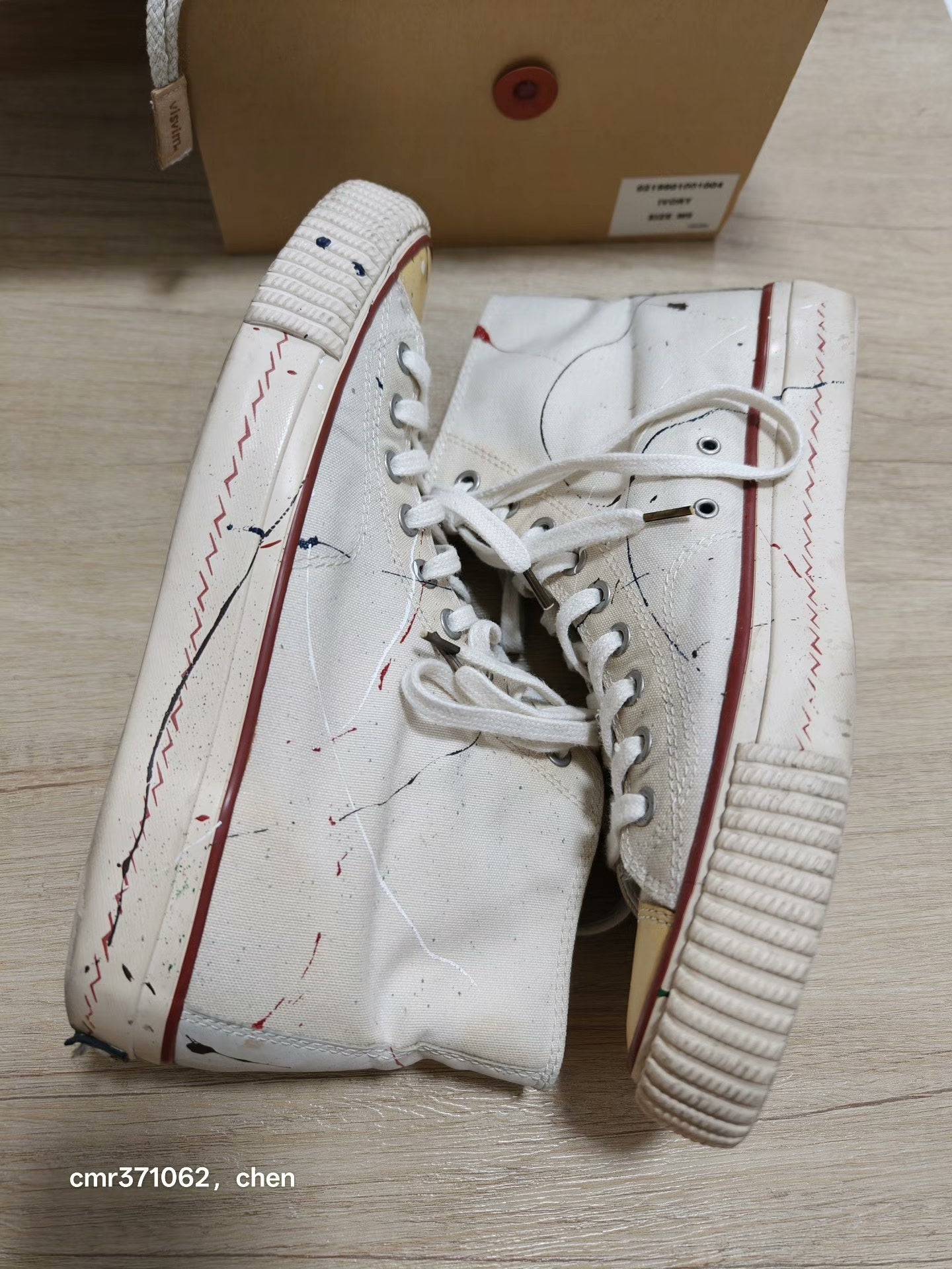 VISVIM 19 ICT SKAGWAY Splatter High-Top