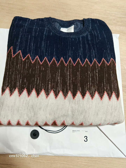 visvim 22SS Amplus Zig-Zag Knit