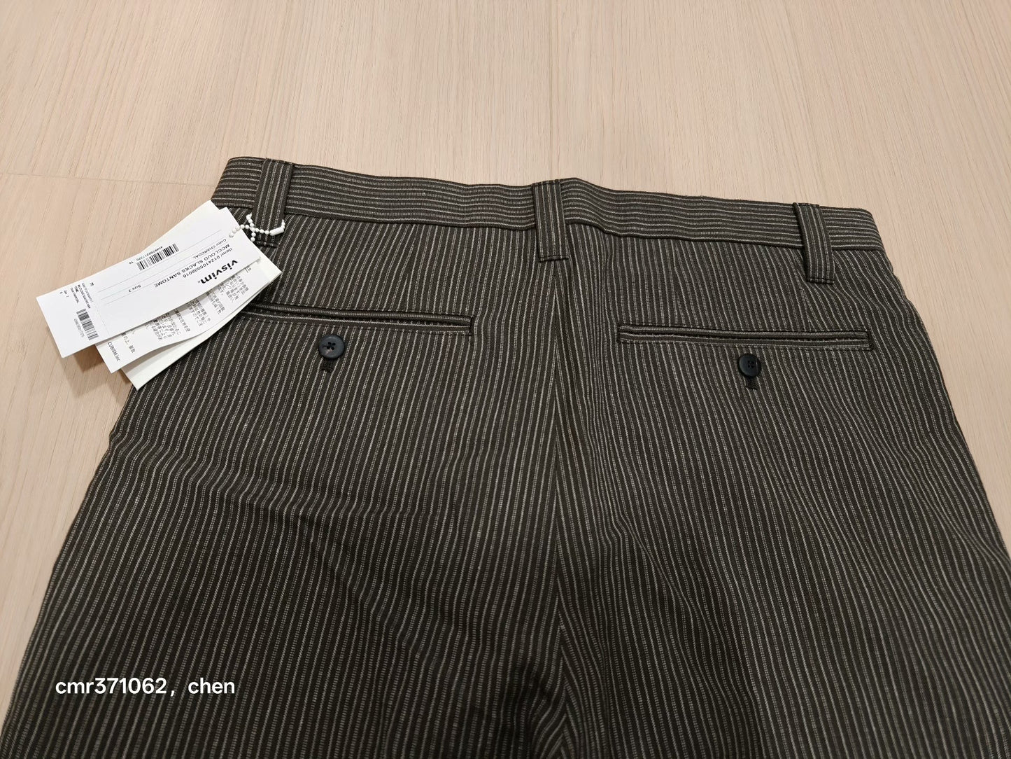 VISVIM 24SS MCCLOUD SLACKS SANTOME