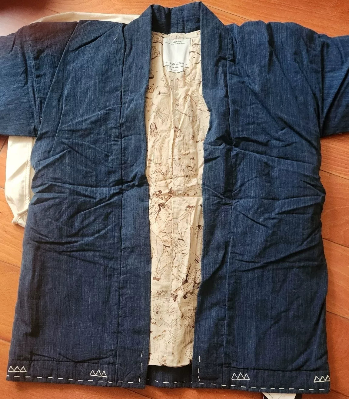 visvim Sanjuro Kimono Down Jacket F.I.L