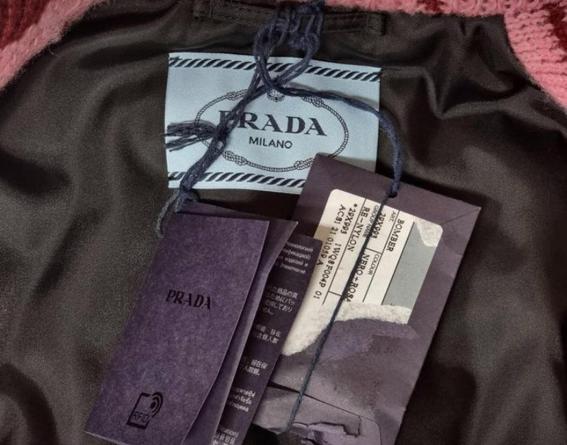 Prada Raf Simons 21AW Knit Bomber Jacket