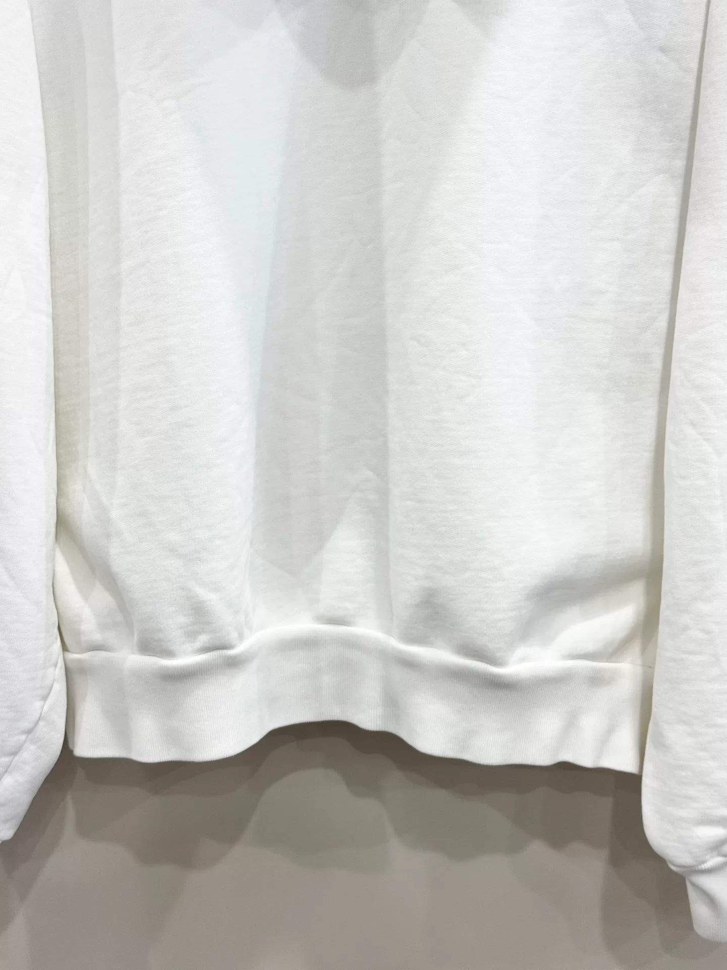 balenciaga logo zip-up hoodie in size m