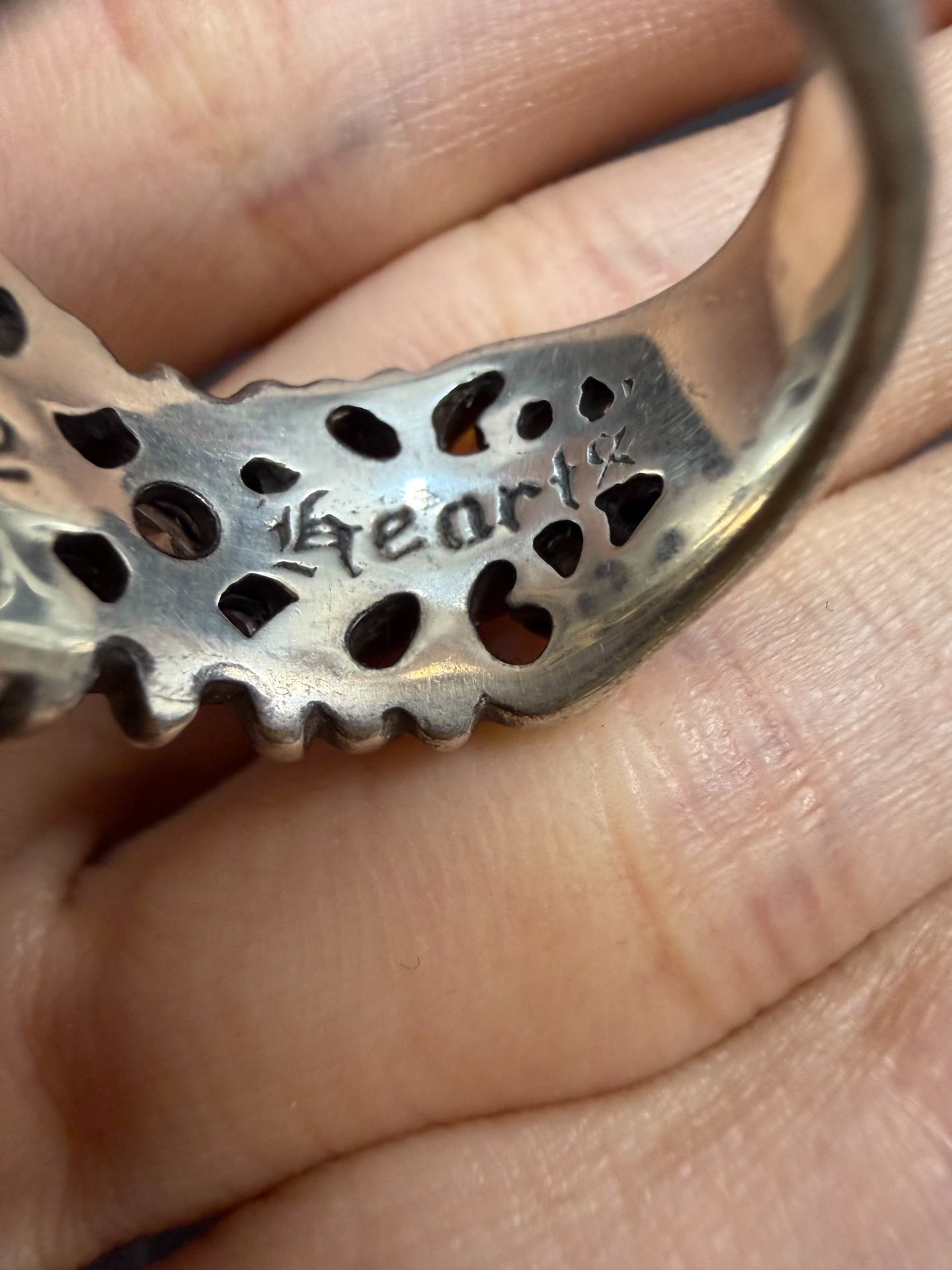 Chrome Hearts K&T Five Diamond Ring