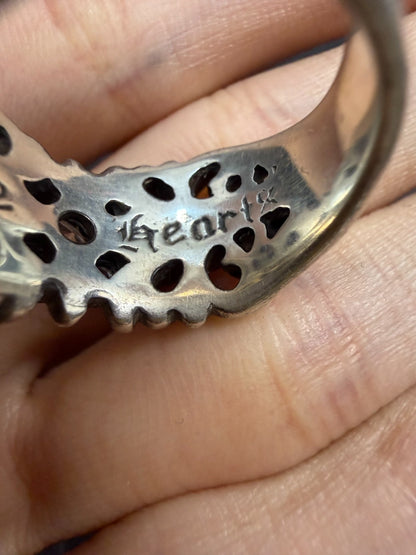 Chrome Hearts K&T Five Diamond Ring