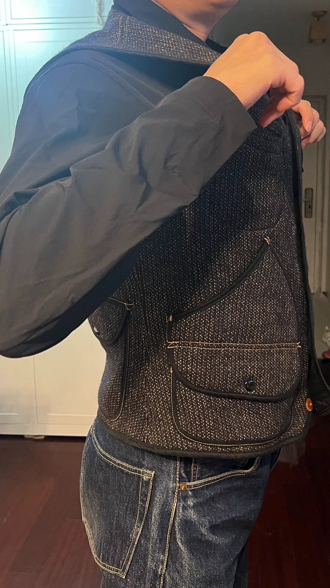 Freewheelers Wool Hunting Vest Size 42