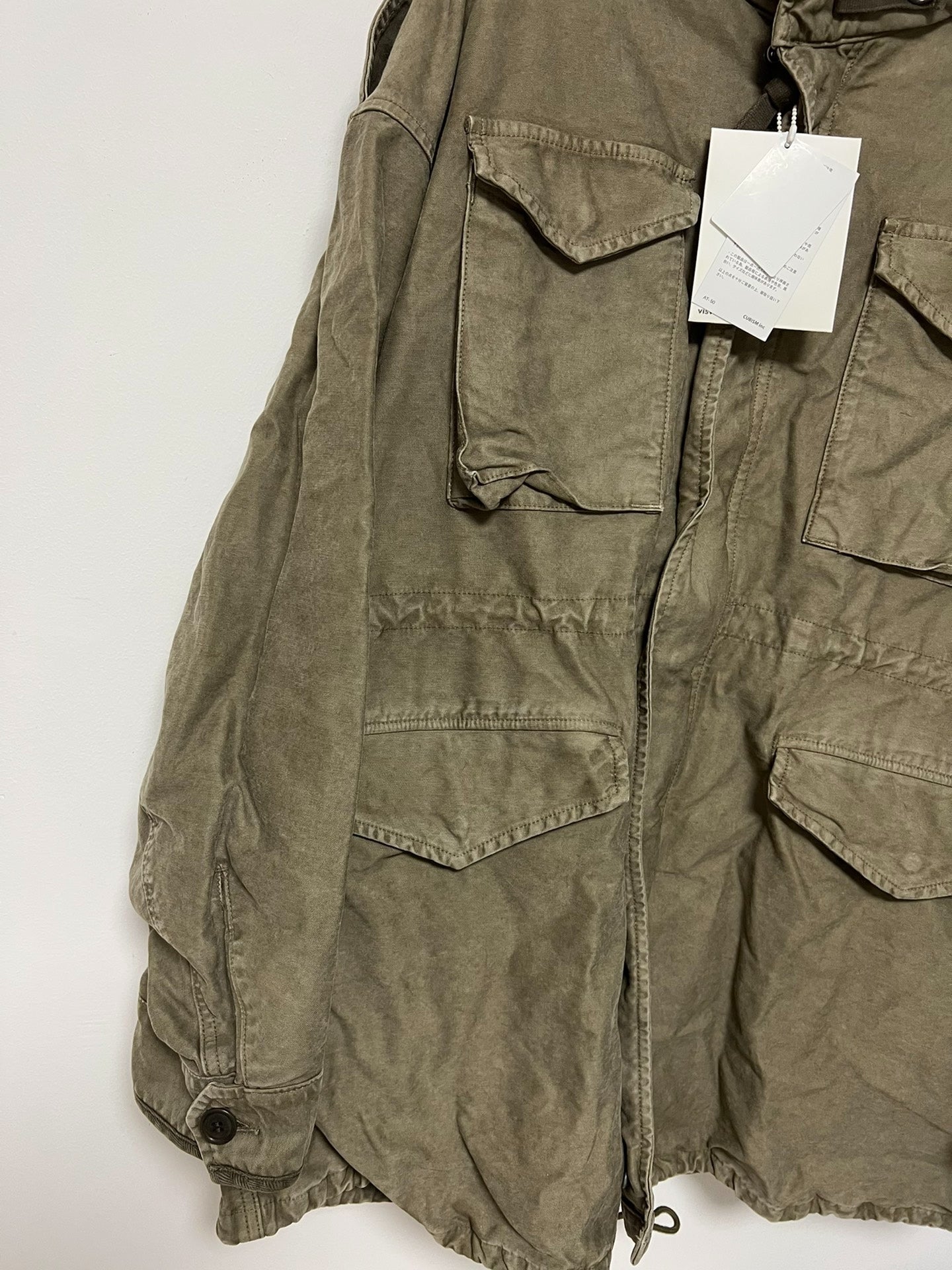 visvim 20SS Bickle Damaged Cargo Jacket