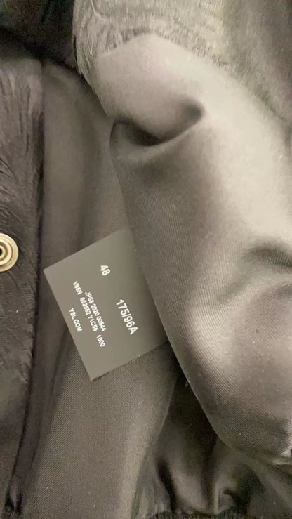 Saint Laurent Palm Leaf Silk Jacket