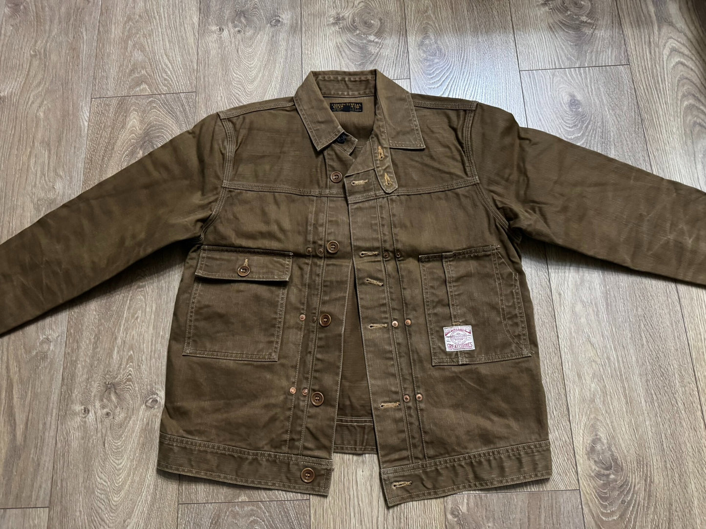 Freewheelers Ironhead Jacket Size 38