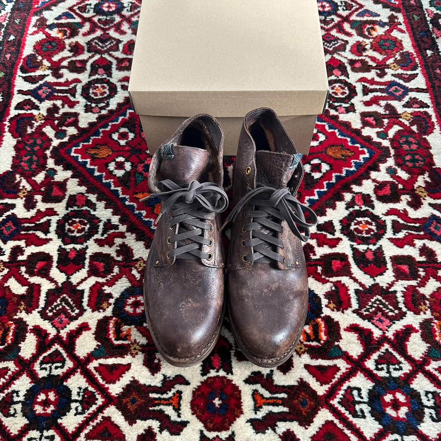 visvim brigadier boots size m10.5