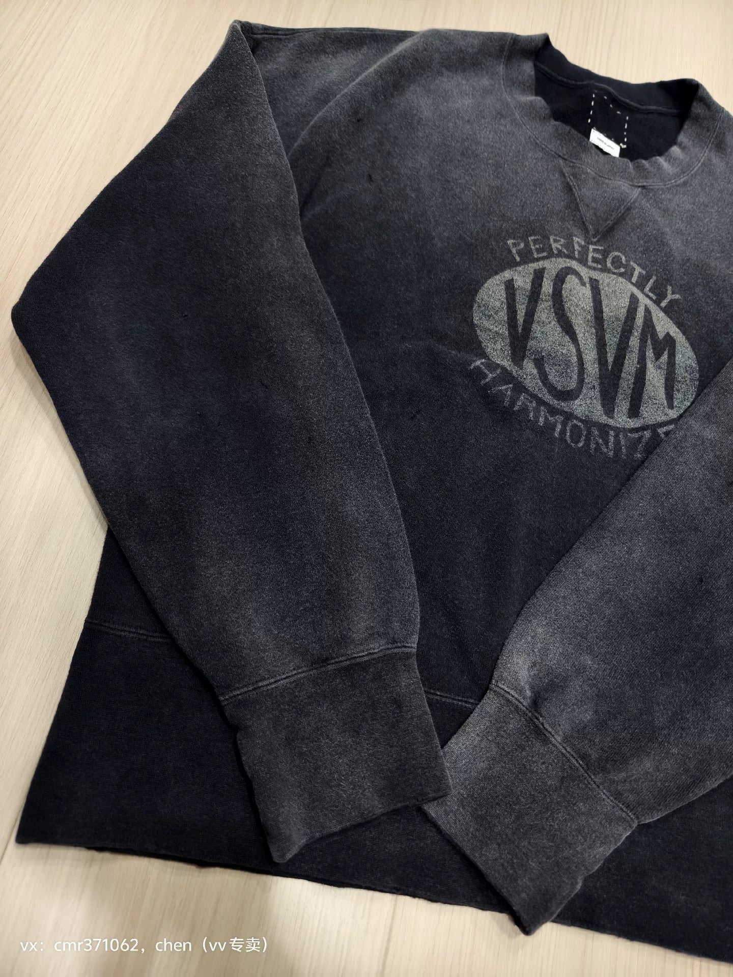 VISVIM 24SS COURT SWEAT L/S CRASH