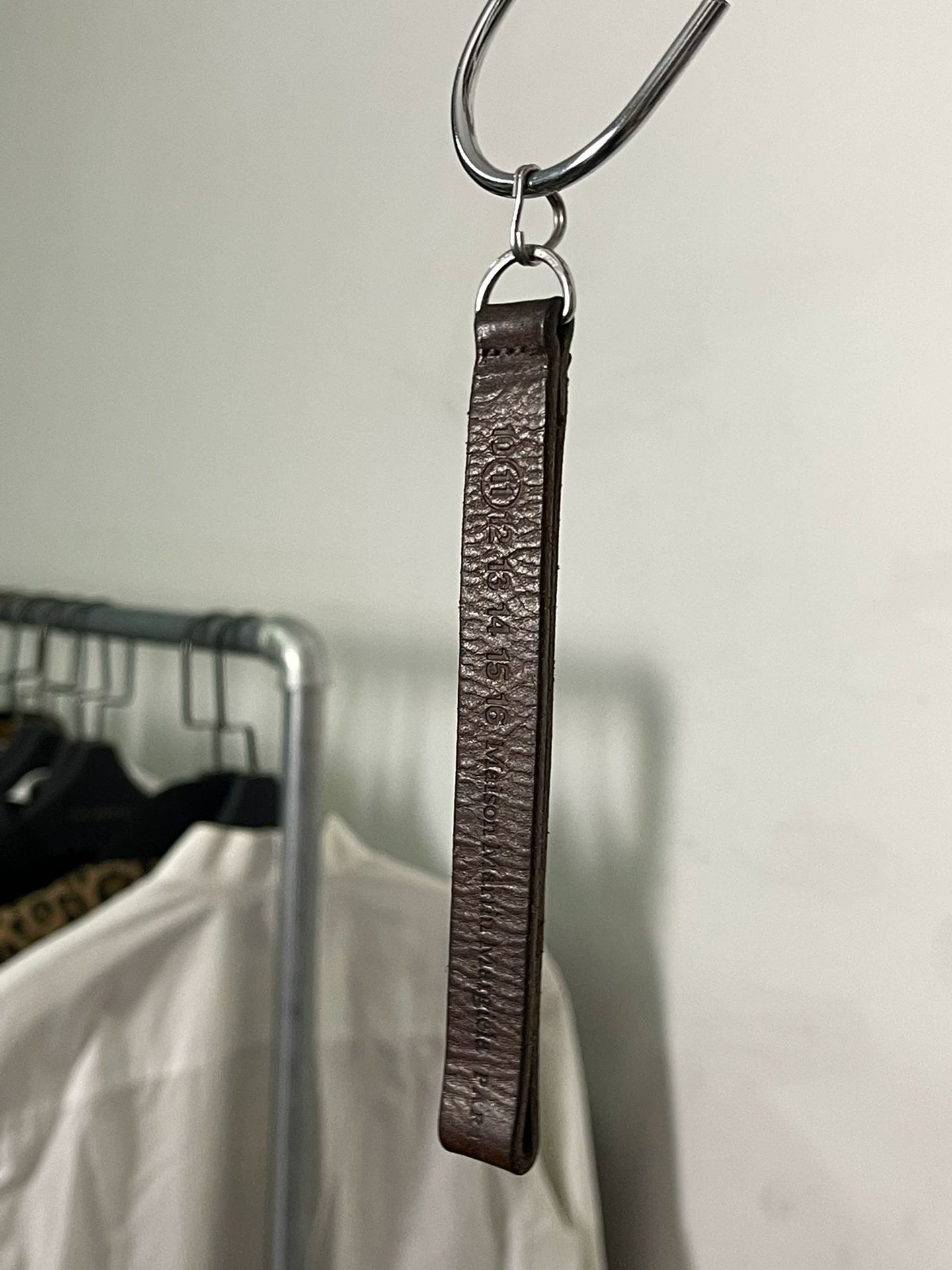 Maison Martin Margiela Leather Keychain
