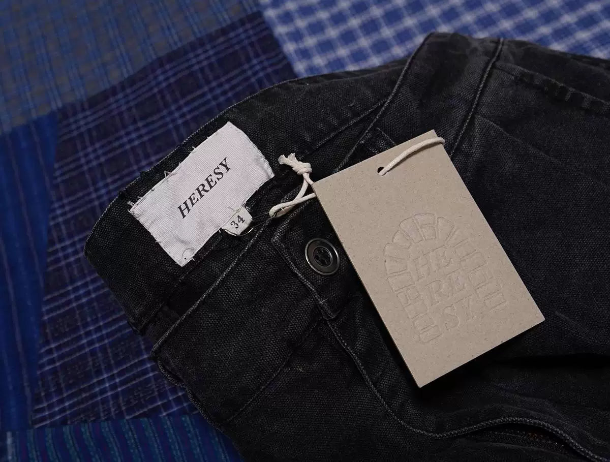 heresy barrow vintage black trousers