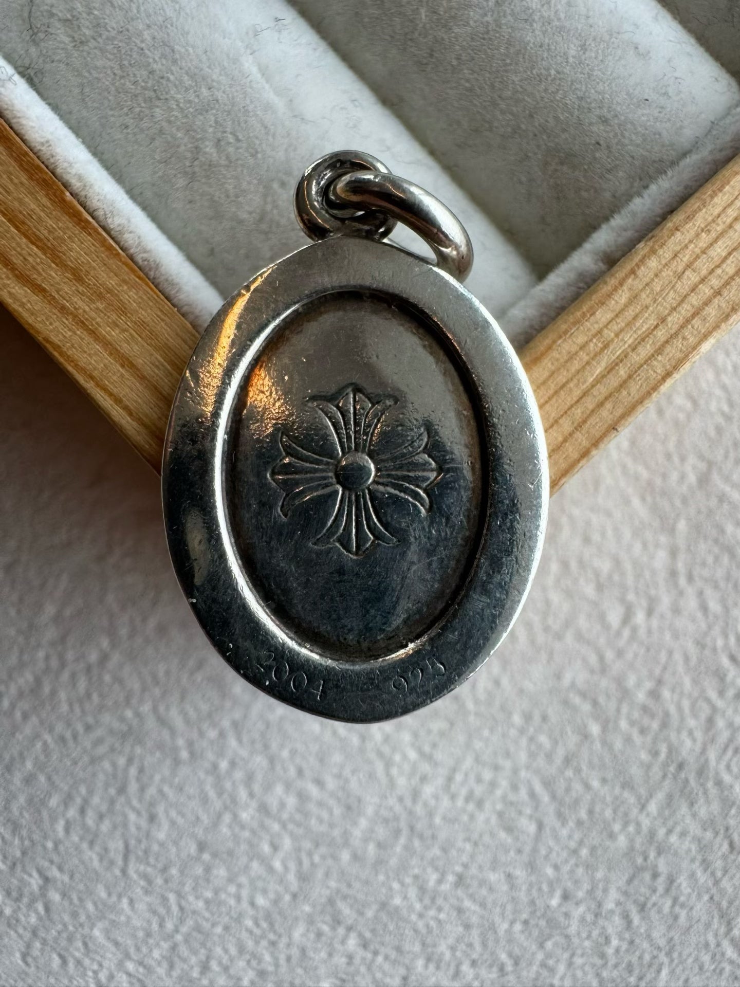 Chrome Hearts Oval Sword Angel Medallion