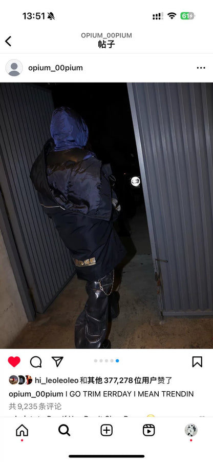 Martine Rose Parka Coat Size S