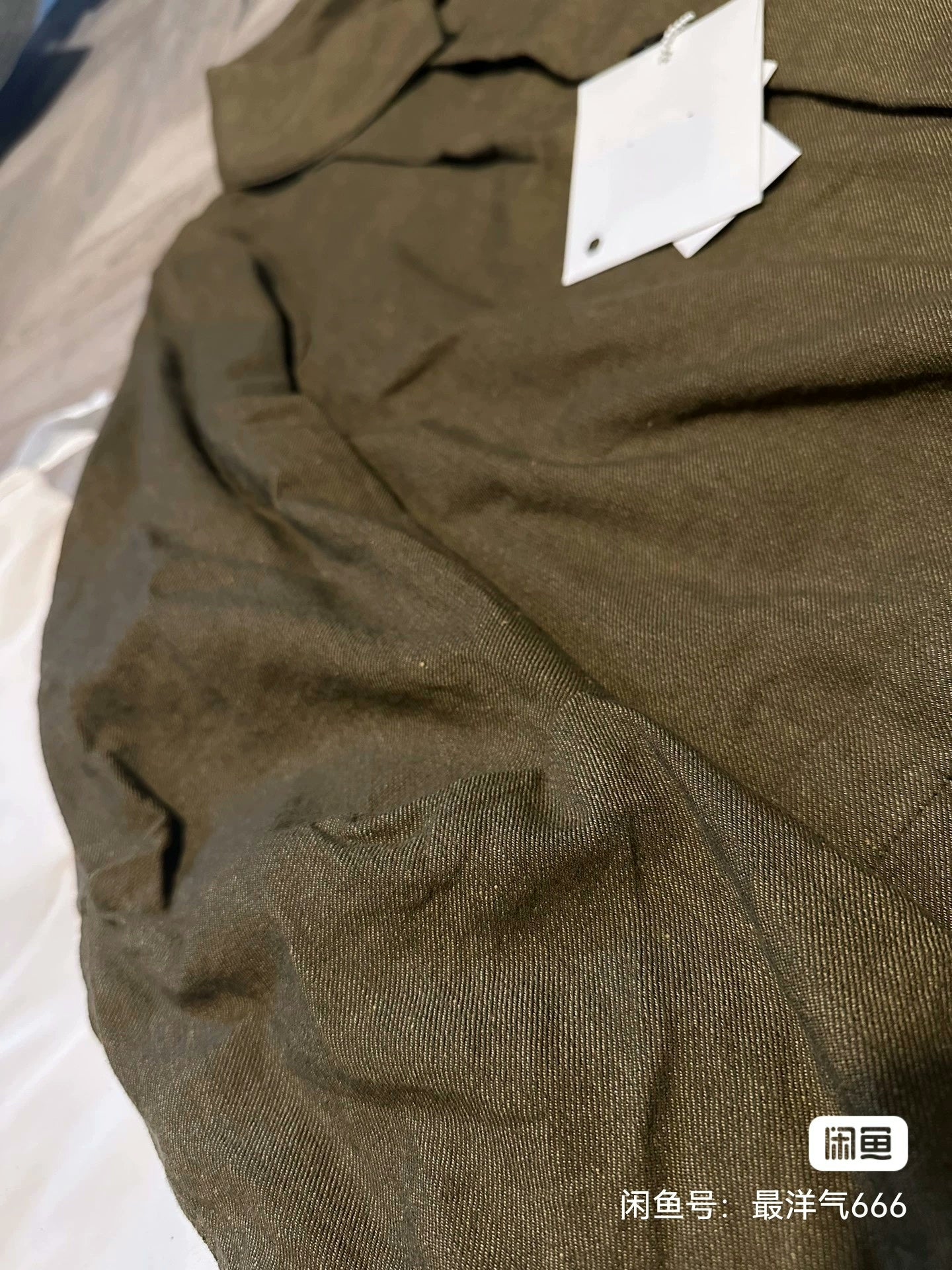 visvim Ayres Coat in Olive Color