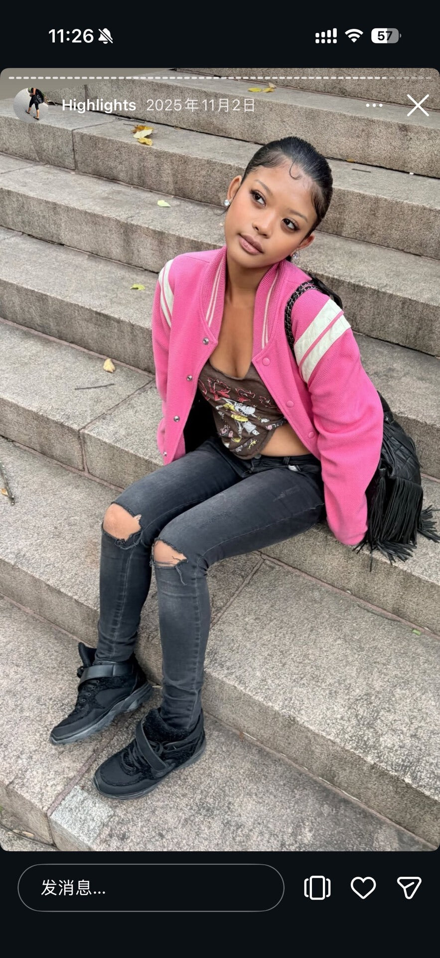 Chanel Black Logo High-Top Sneakers